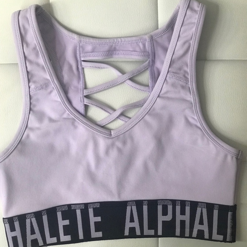 Alphalete Purple Sports Bra